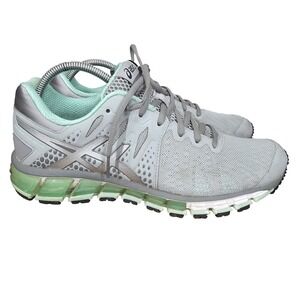 Asics Gel Quantum 180 TR Cross‎ Training Shoes Womens 10.5 Gray Sneakers S660Y